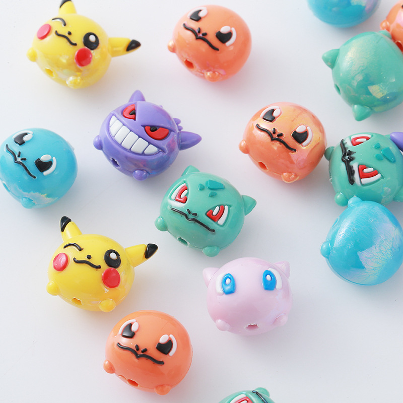 12pcs Pokémon Bead DIY Mobile  - огляд і ціна Jewelry Making With Resin