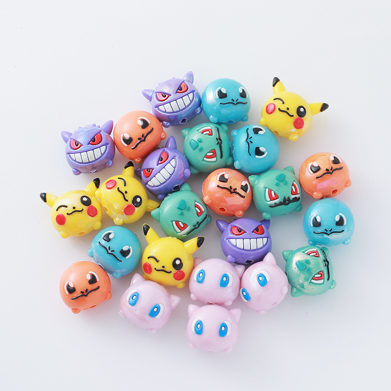 12pcs Pokémon Bead DIY Mobile  - огляд і ціна Jewelry Making With Resin