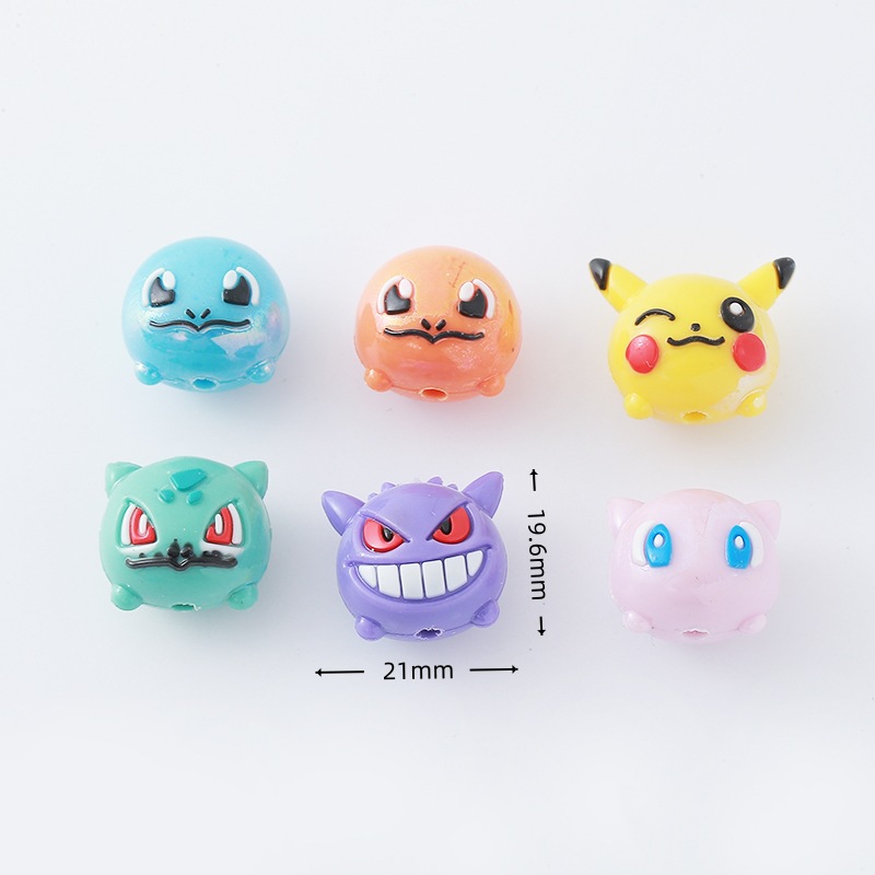 12pcs Pokémon Bead DIY Mobile  - огляд і ціна Jewelry Making With Resin
