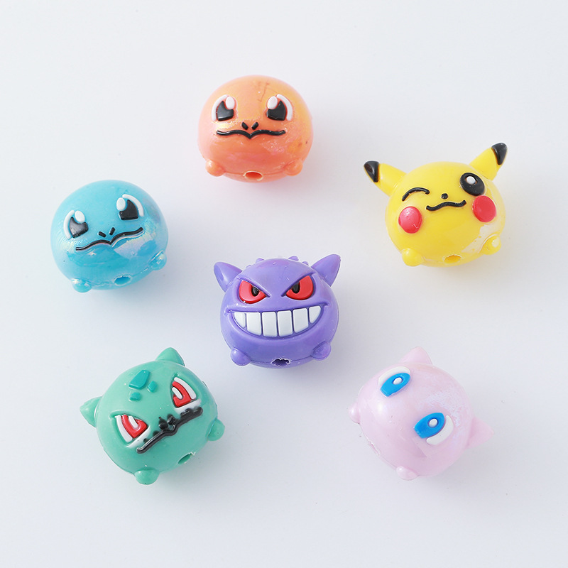 12pcs Pokémon Bead DIY Mobile  - огляд і ціна Jewelry Making With Resin