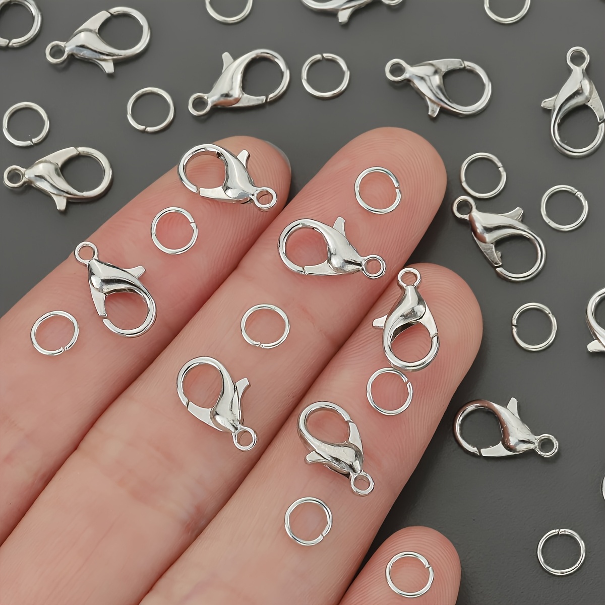 1/2/300pcs Lobster Clasps Open - огляд і ціна Jewelry Making Hoops