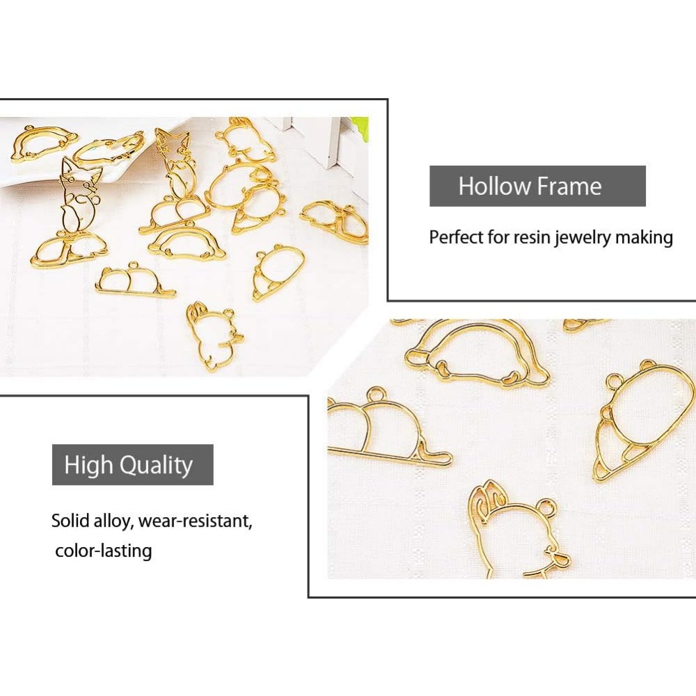 14pcs Hibernator Theme Open Be - огляд і ціна Jewelry Making With Resin