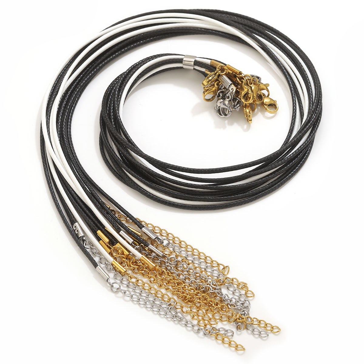 5pcs Leather Cord Necklace Wit - огляд і ціна Jewelry Making Wax
