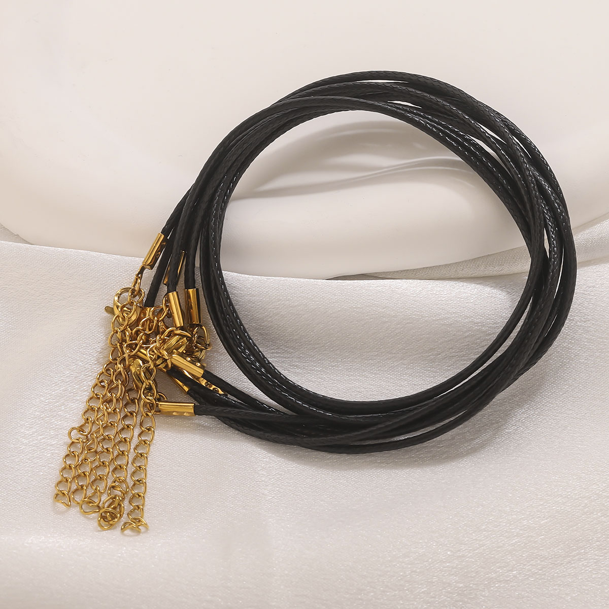 5pcs Leather Cord Necklace Wit - огляд і ціна Jewelry Making Wax
