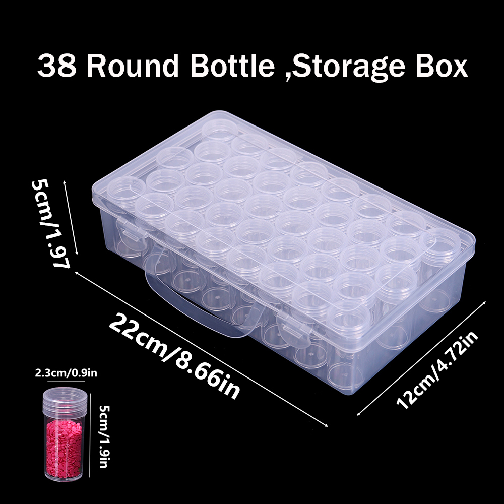 38/76/114/152 Bottle Diamond P - огляд і ціна Bead Organizer Tray