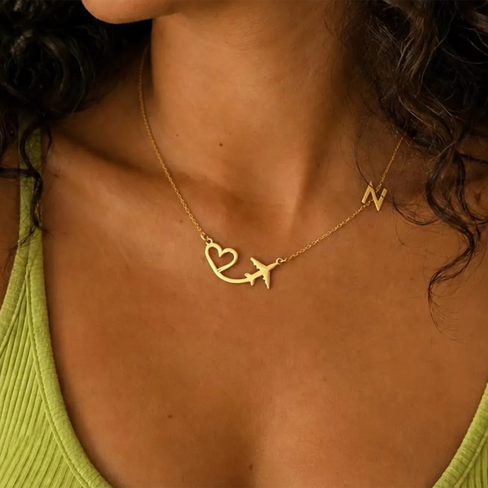 Personalized Heart Airplane In - огляд і ціна Making Custom Jewelry