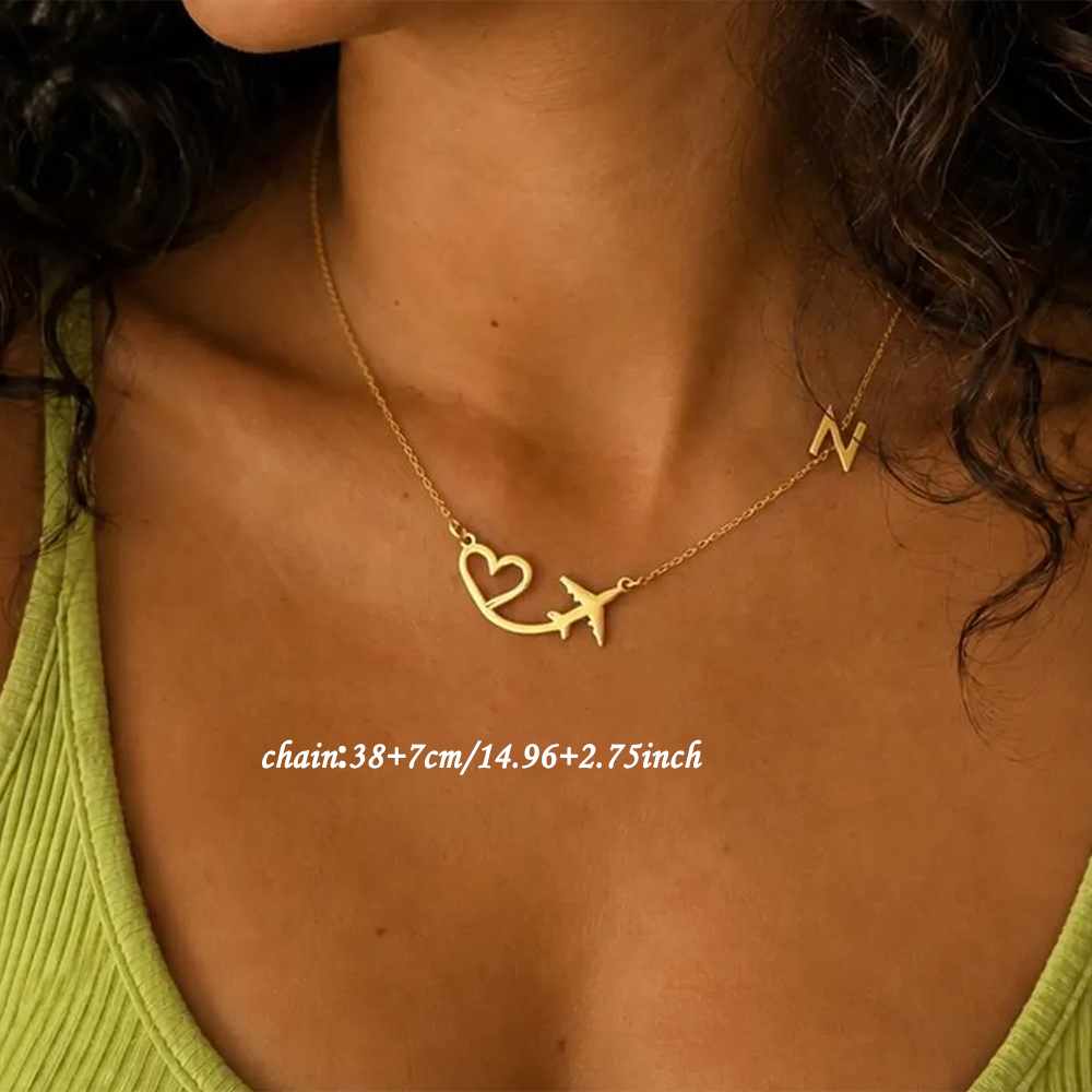 Personalized Heart Airplane In - огляд і ціна Making Custom Jewelry