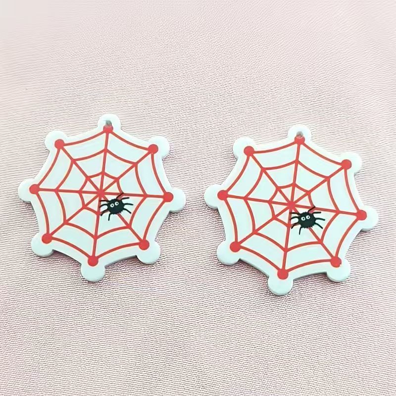 10pcs acrylic Halloween spider - огляд і ціна Jewelry Making Accessories