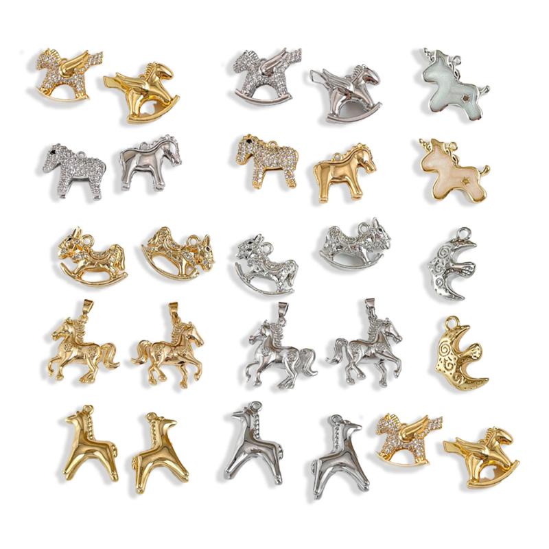 [HS][LA]1PC Pony Pendants Anim - огляд і ціна Jewelry Making In La