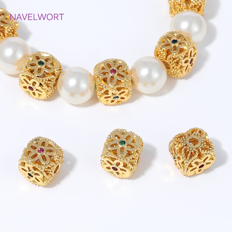 18K Gold Plated Hollow Filigre - огляд і ціна Jewelry Making Items