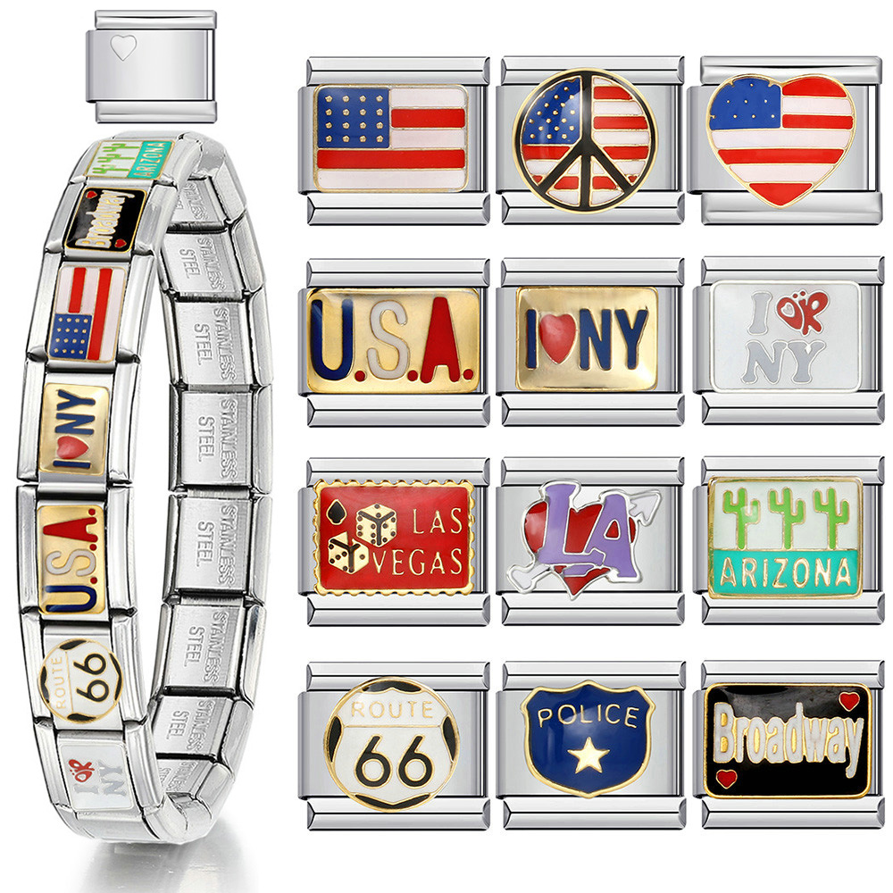 1pc Y2K Italian Charm Bracelet - огляд і ціна Jewelry Making In La