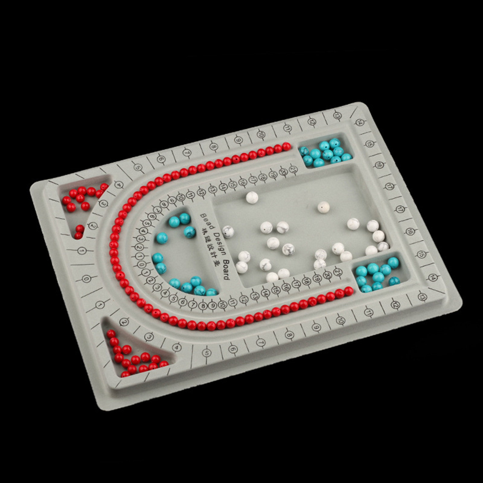 2Pcs Bead Design Boards Neckla - огляд і ціна Bead Organizer Tray