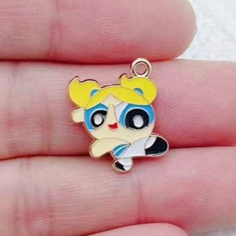 10pcs Alloy Oil-Dripping Carto - огляд і ціна Jewelry Making Accessories