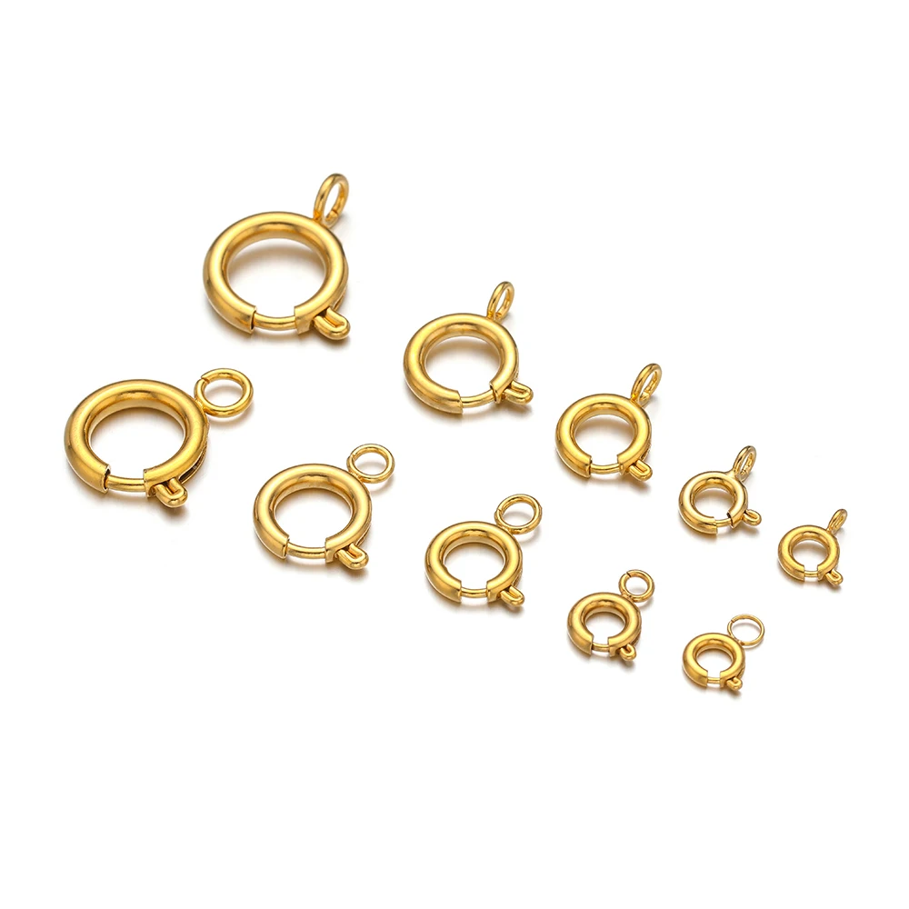 10pcs Stainless Steel Spring R - огляд і ціна Jewelry Making Material