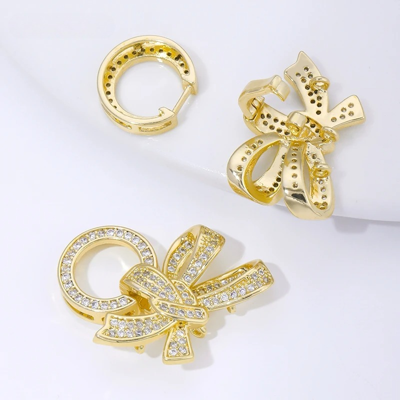 18K Gold Plated Pearl Clasps C - огляд і ціна Jewelry Making Items