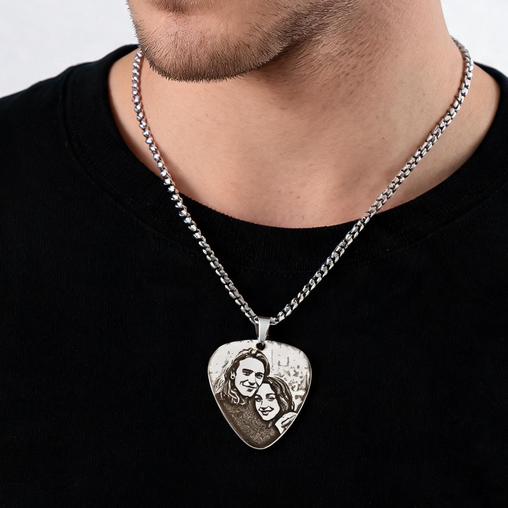 Customized Couple Picture Pend - огляд і ціна Making Custom Jewelry