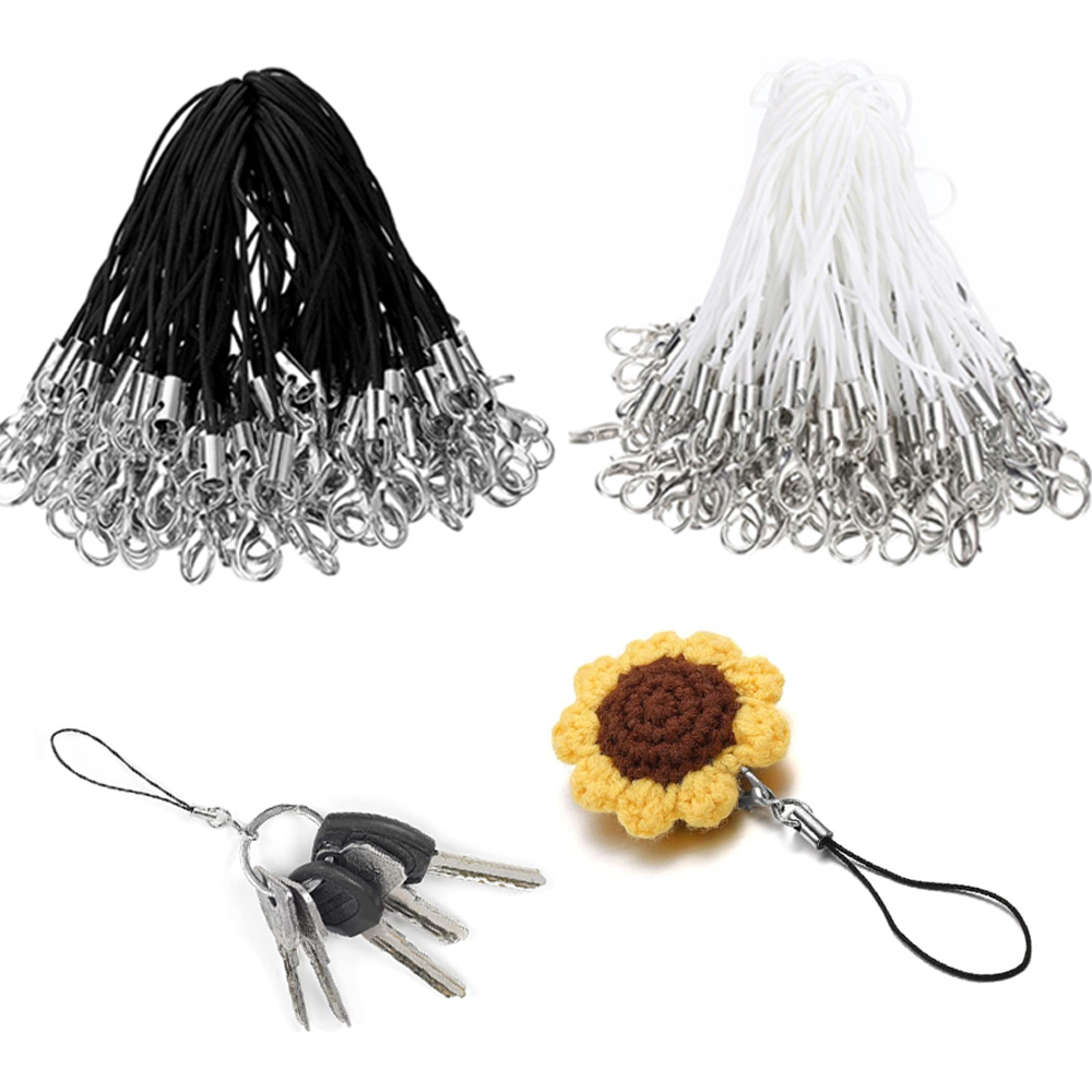 50/100Pcs Black White Strap Ch - огляд і ціна Jewelry Making Hoops