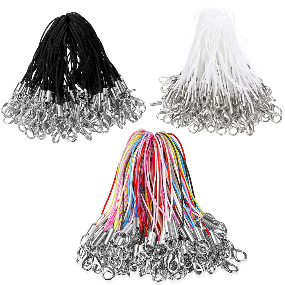 50/100Pcs Black White Strap Ch - огляд і ціна Jewelry Making Hoops