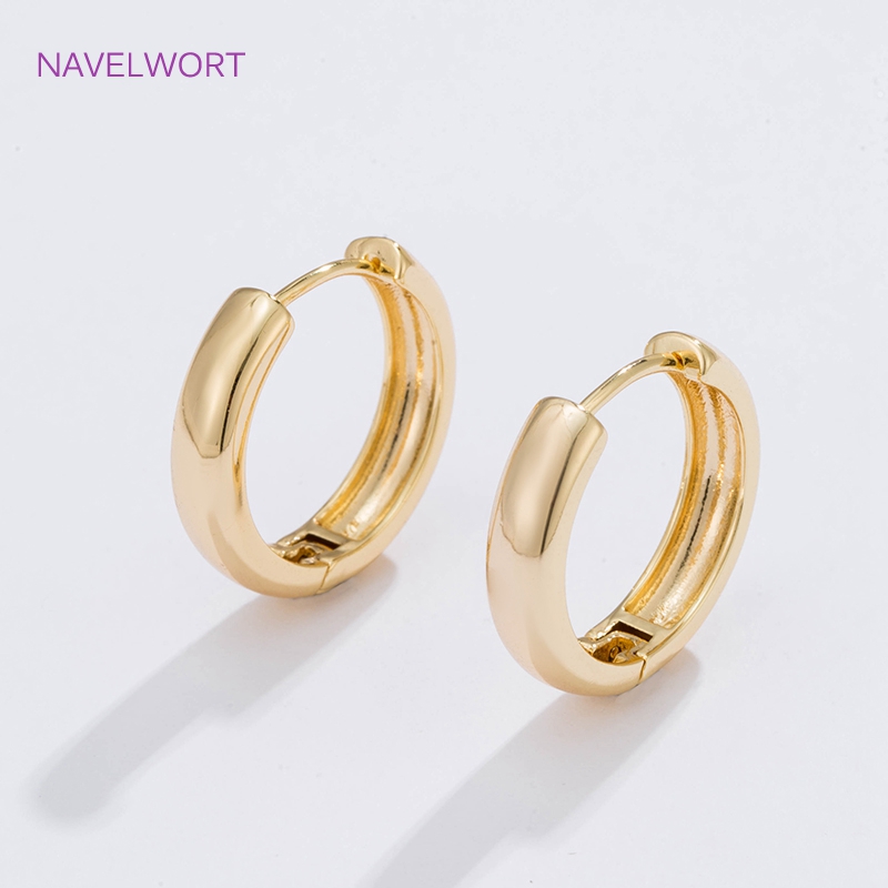 6 Sizes Gold Plated Circle Hoo - огляд і ціна Jewelry Making Supplies