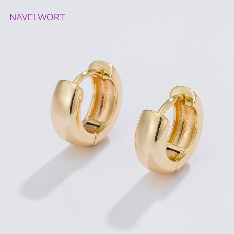 6 Sizes Gold Plated Circle Hoo - огляд і ціна Jewelry Making Supplies