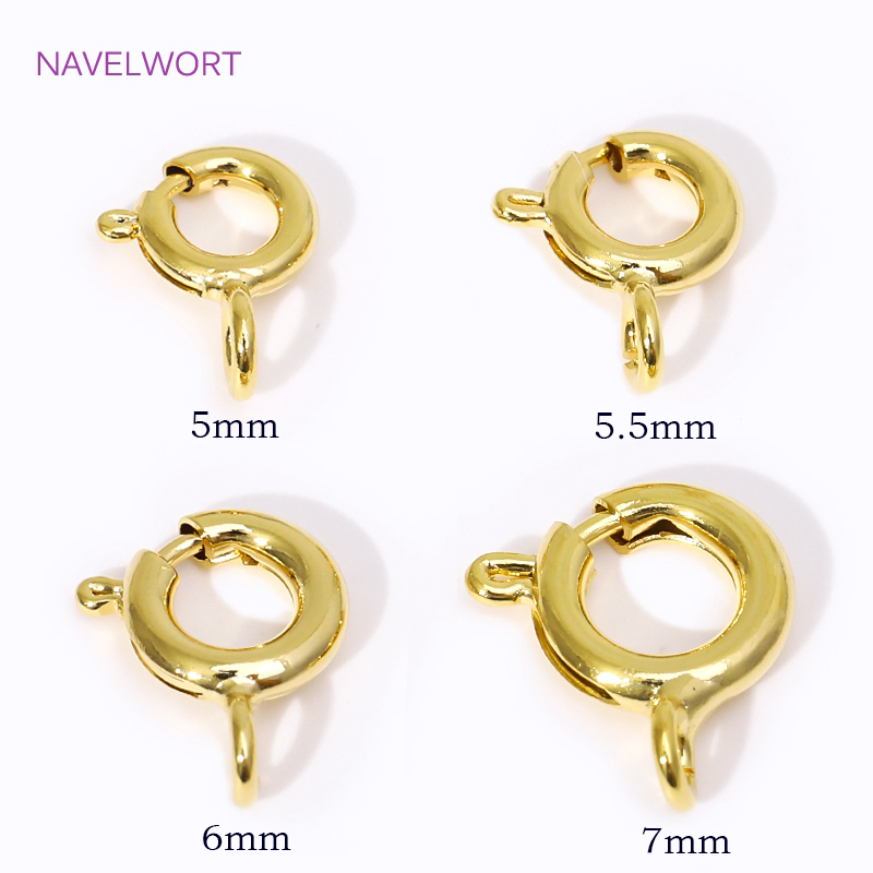 14K/18K Gold Plated Brass Spri - огляд і ціна Jewelry Making Supplies