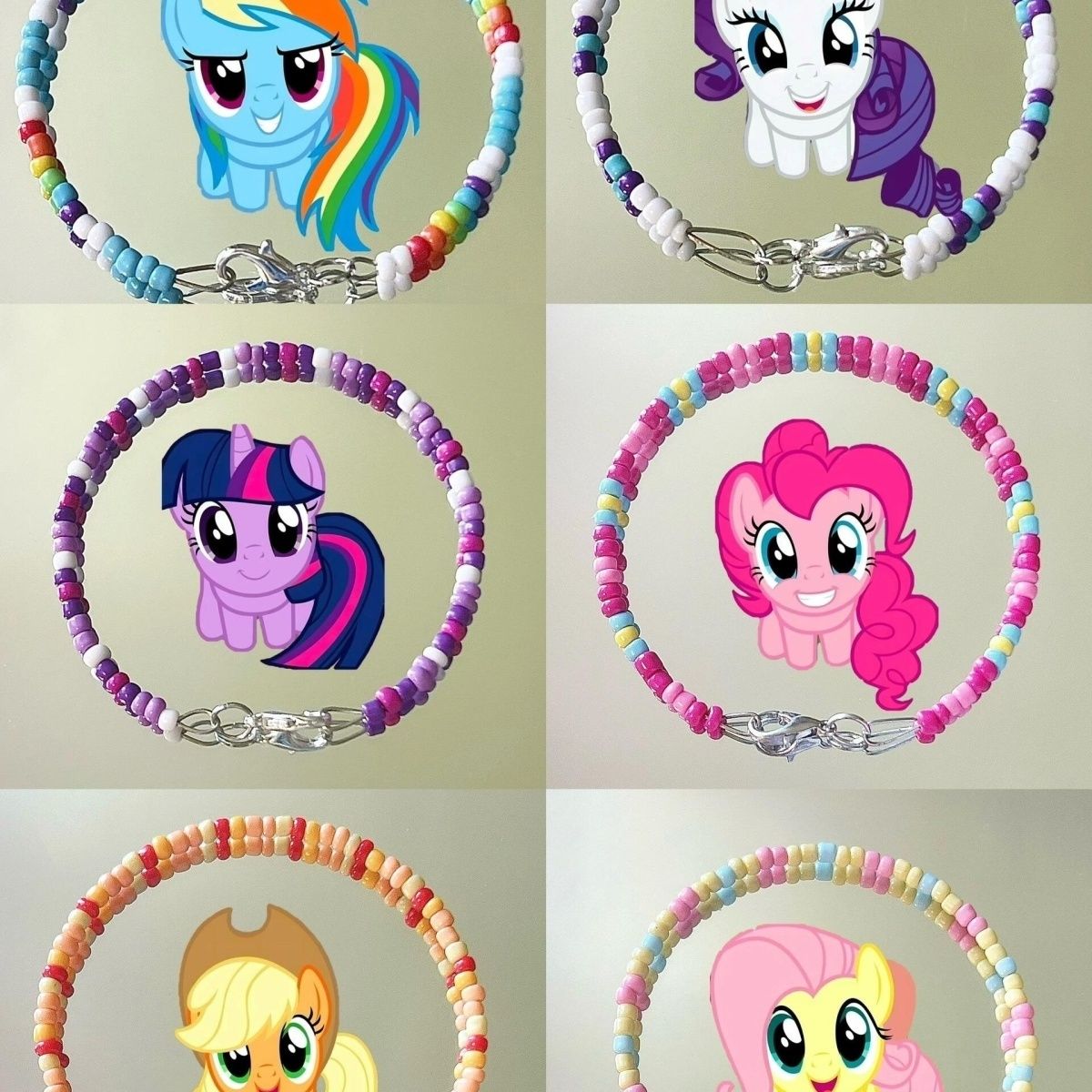 My Little Pony colorful rice b - огляд і ціна Jewelry Making Accessories