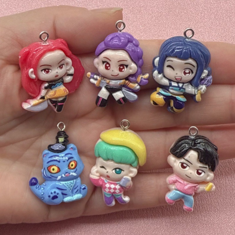 10pcs resin cartoon pendant, D - огляд і ціна Jewelry Making With Resin
