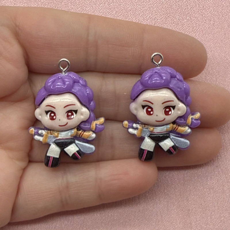 10pcs resin cartoon pendant, D - огляд і ціна Jewelry Making With Resin