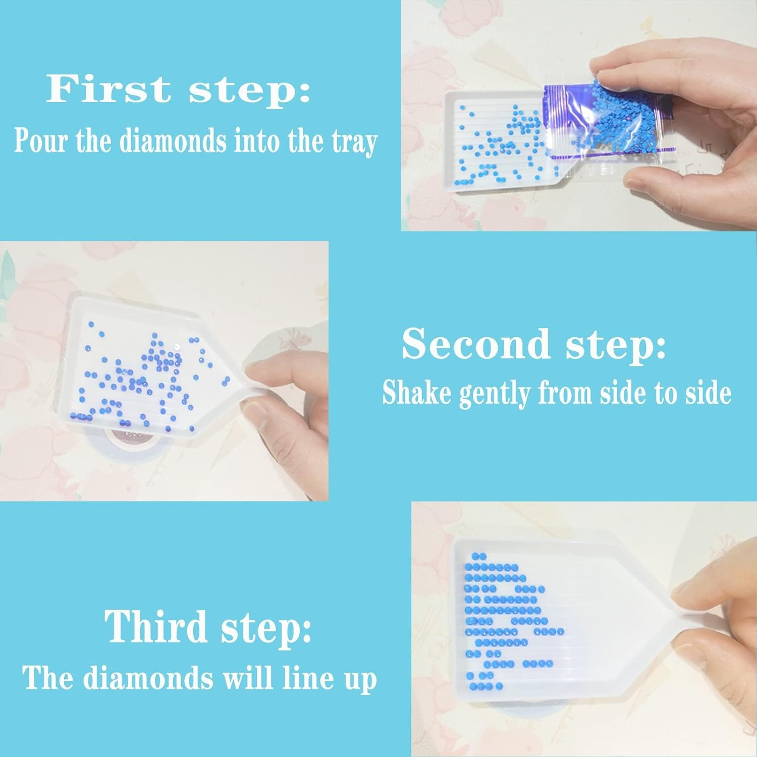 Plastic Diamond Painting Trays - огляд і ціна Bead Organizer Tray