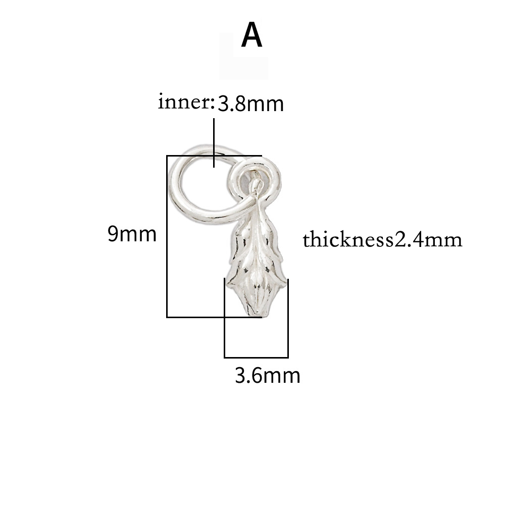 925 Silver Feather Leaf Branch - огляд і ціна Jewelry Making In La