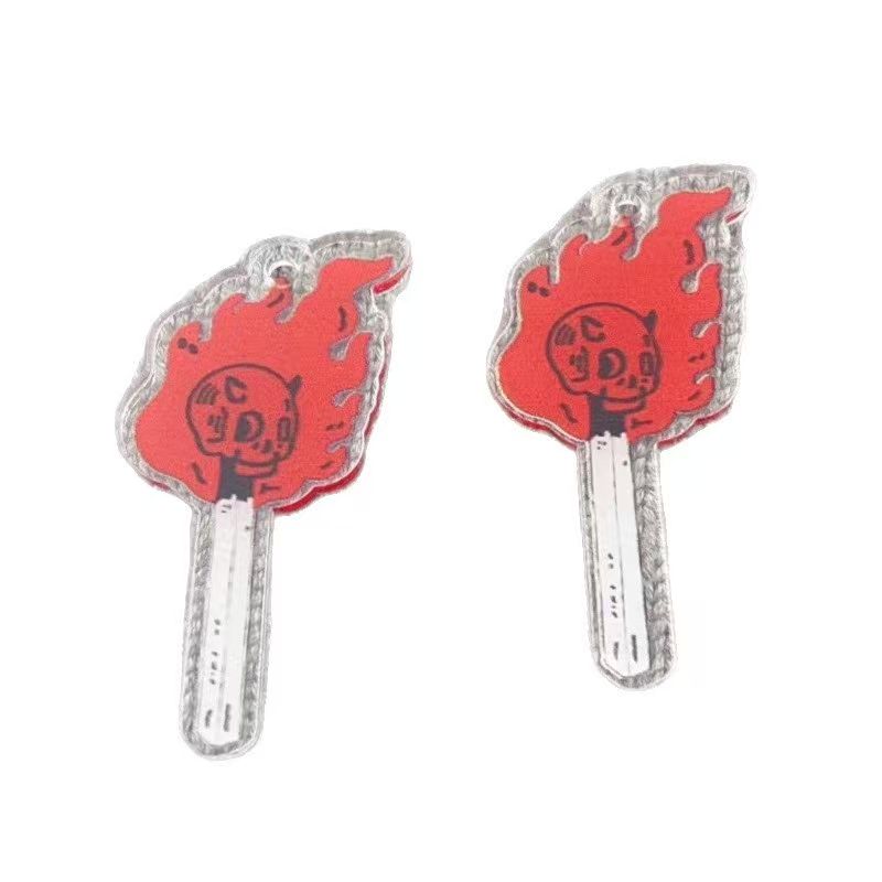 10pcs acrylic skull pendant, D - огляд і ціна Jewelry Making Accessories