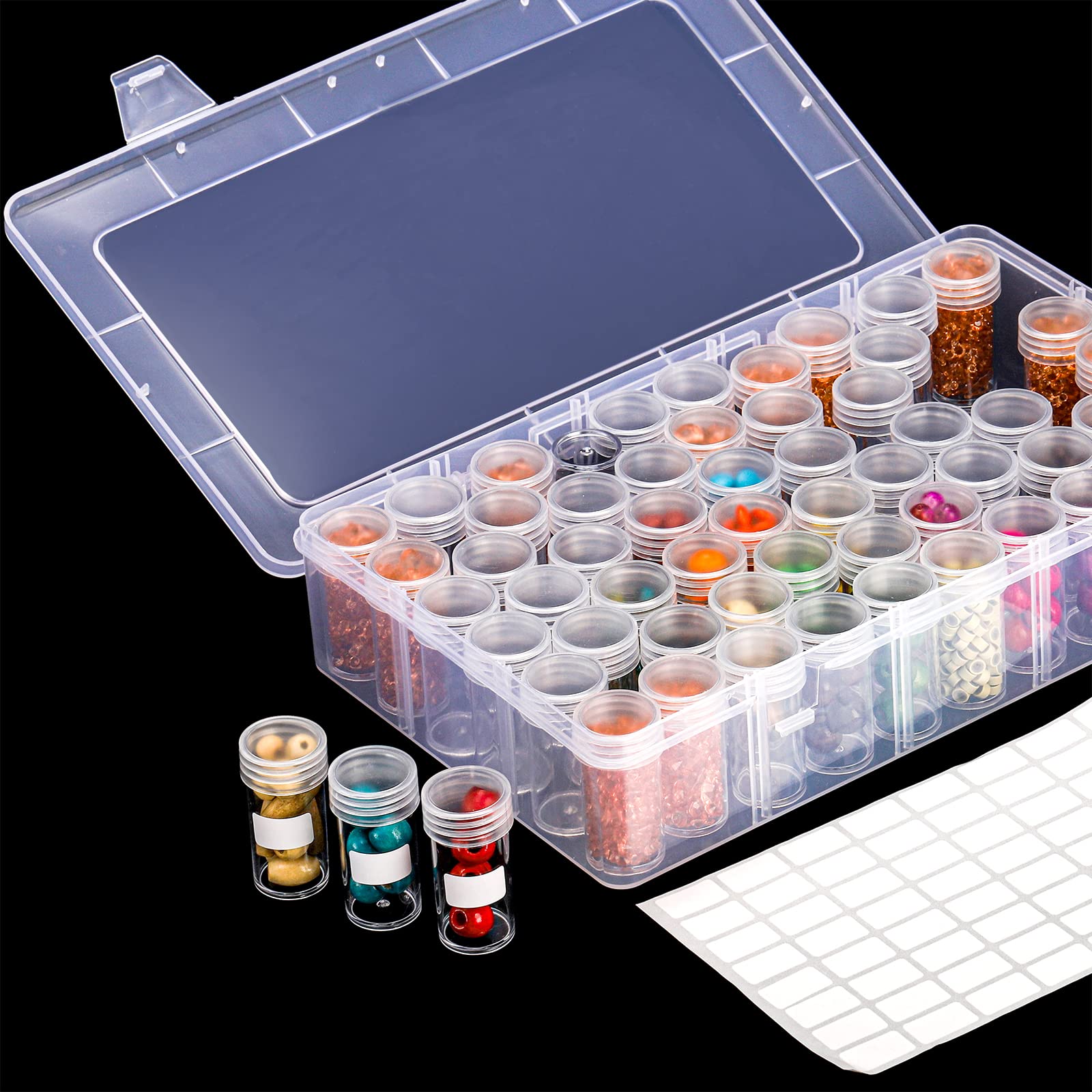 1pc 24/30//38/60 Slots Plastic - огляд і ціна Bead Organizer Tray