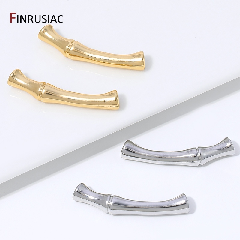 18K Gold Plated Brass Tube Spa - огляд і ціна Jewelry Making Items