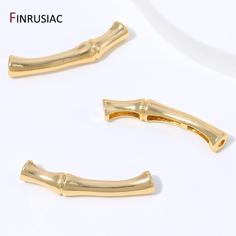 18K Gold Plated Brass Tube Spa - огляд і ціна Jewelry Making Items