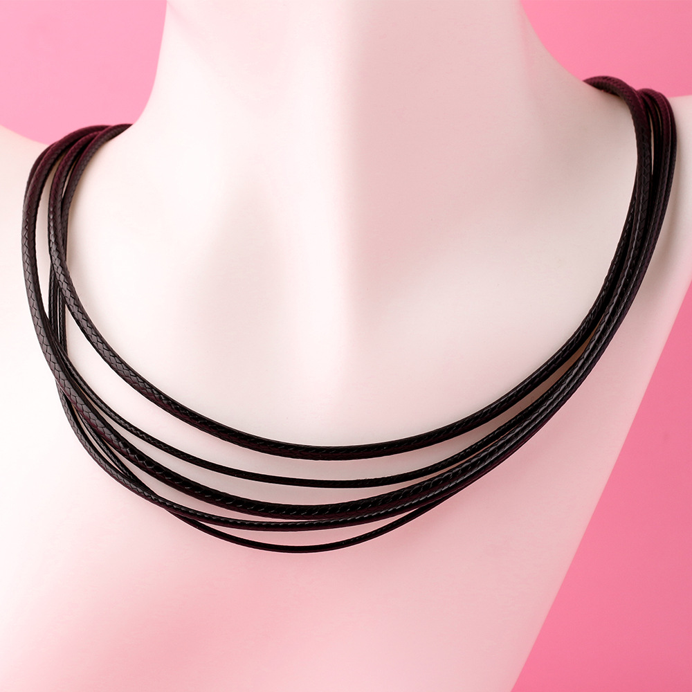 925 Silver Black Braided Leath - огляд і ціна Jewelry Making In La