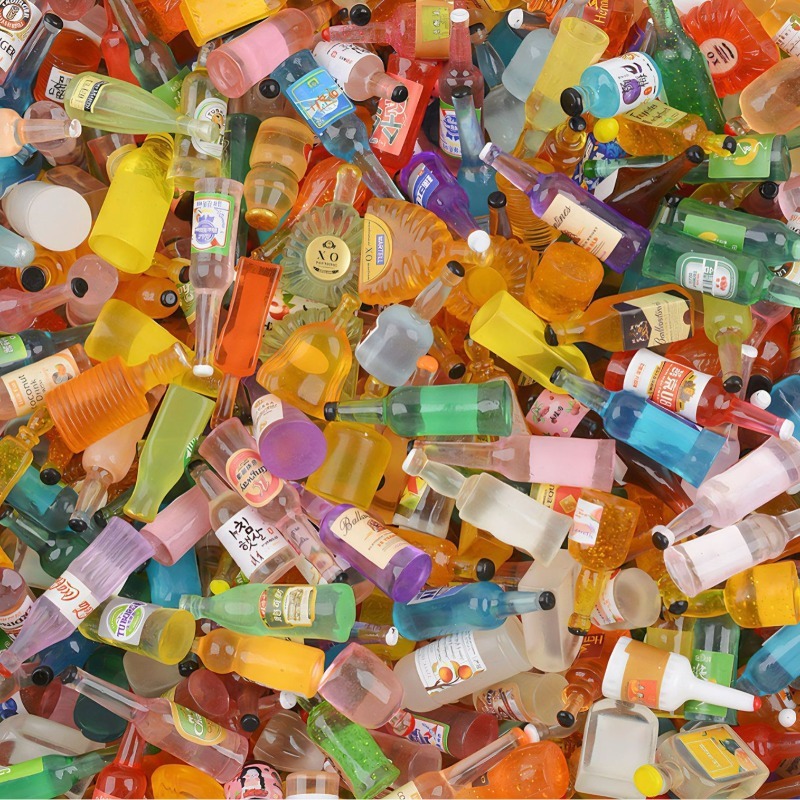 Miniature Simulated Wine Bottl - огляд і ціна Jewelry Making With Resin