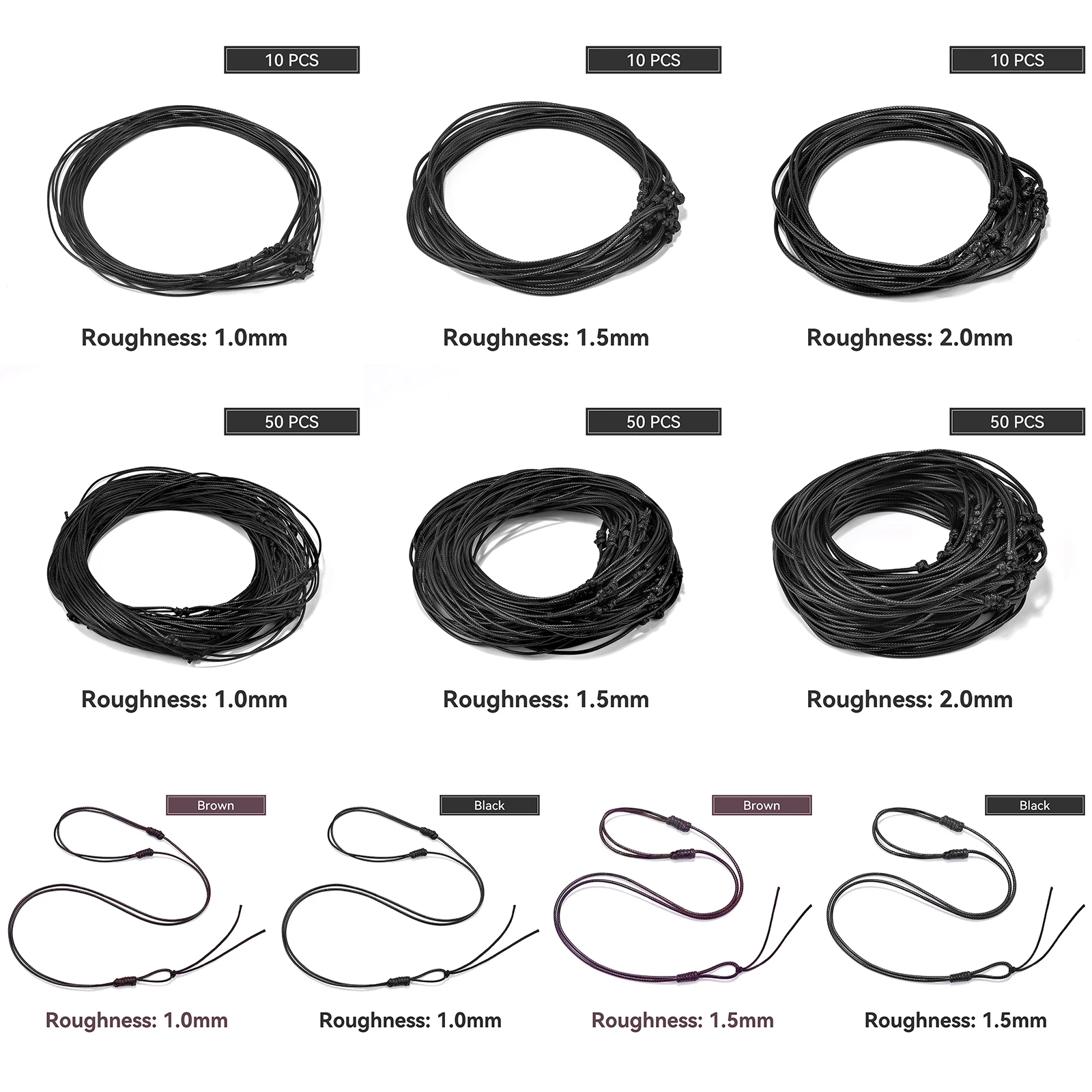1/10/50pcs 1/1.5/2mm Adjustabl - огляд і ціна Jewelry Making Wax