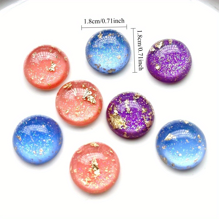 Eight pieces of 18mm star-semi - огляд і ціна Jewelry Making Accessories