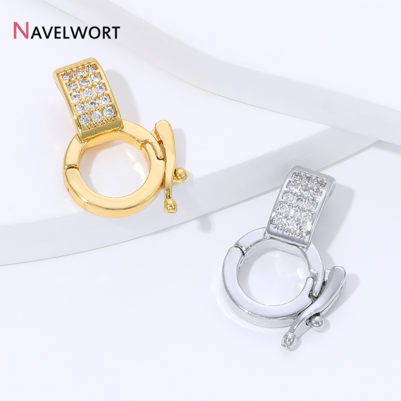18K Gold Plated Brass Inlaid Z - огляд і ціна Jewelry Making Supplies