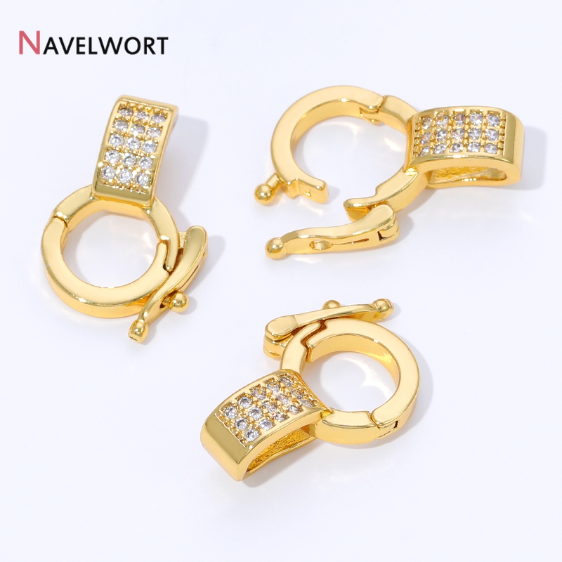 18K Gold Plated Brass Inlaid Z - огляд і ціна Jewelry Making Supplies