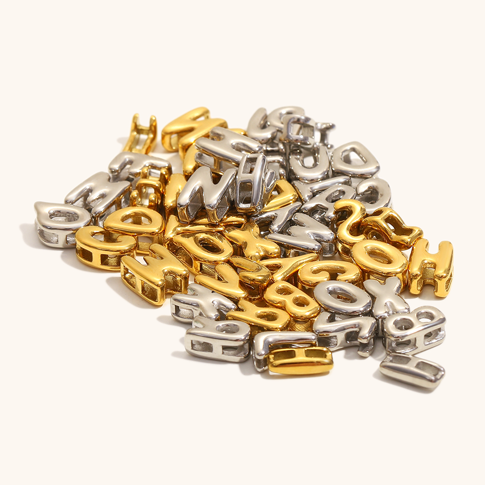 La.Muses 26 Letter Hollow Bead - огляд і ціна Jewelry Making In La