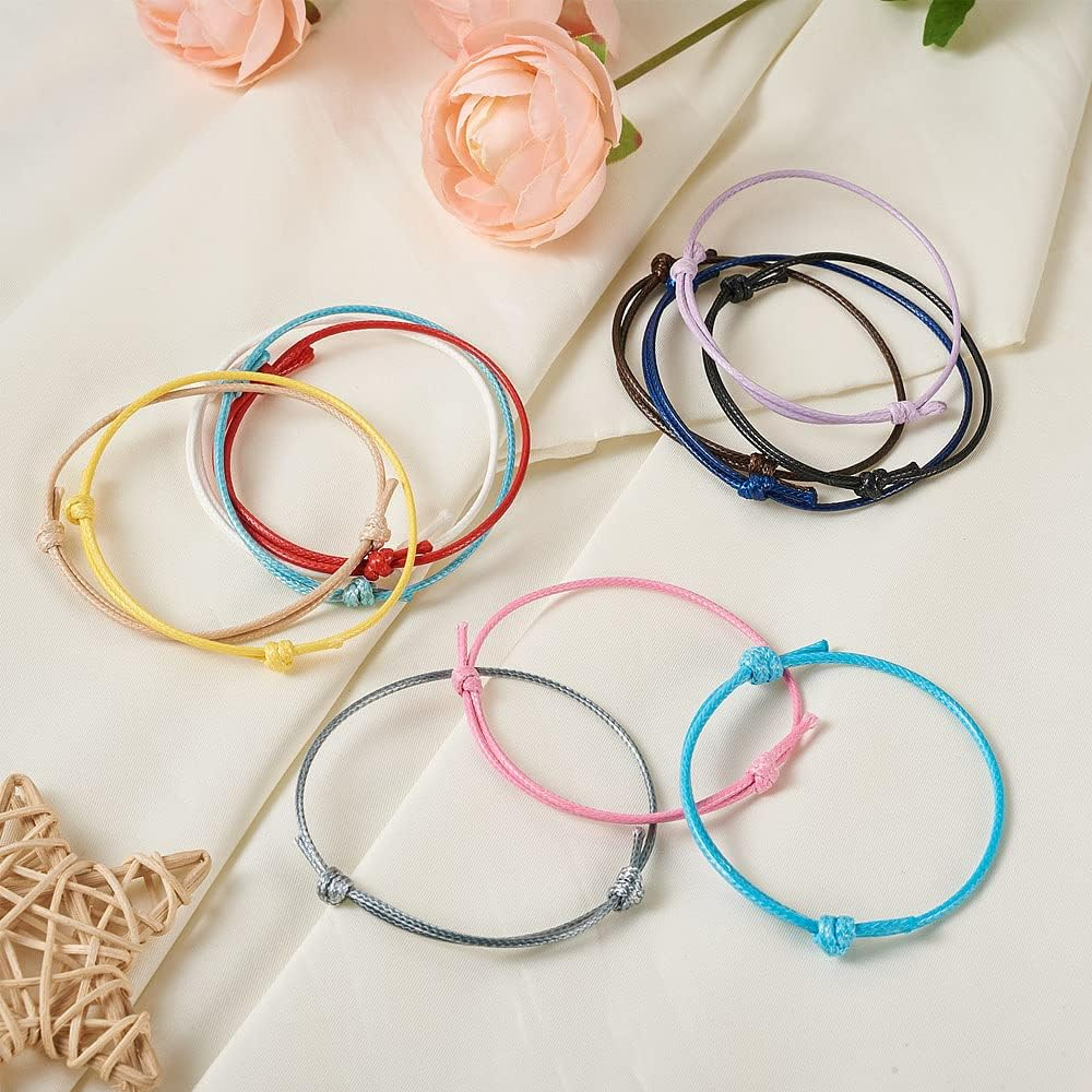 100Pcs Korean Waxed Polyester  - огляд і ціна Jewelry Making Wax