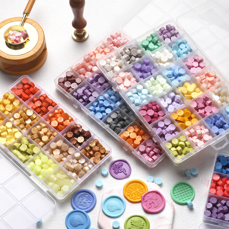 Retro Sealing Wax Beads Plant  - огляд і ціна Jewelry Making Wax