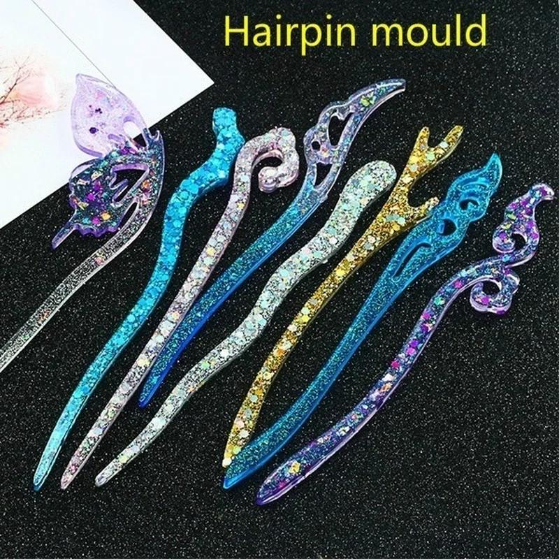 New Transparent Hairpin Silico - огляд і ціна Jewelry Making With Resin