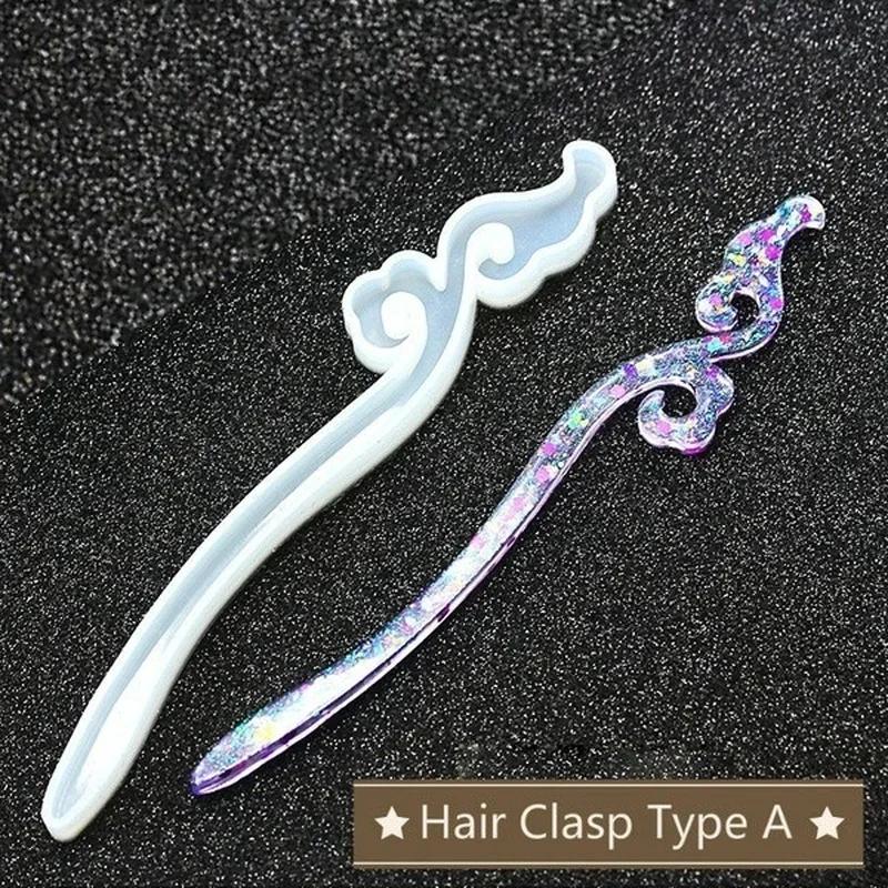 New Transparent Hairpin Silico - огляд і ціна Jewelry Making With Resin