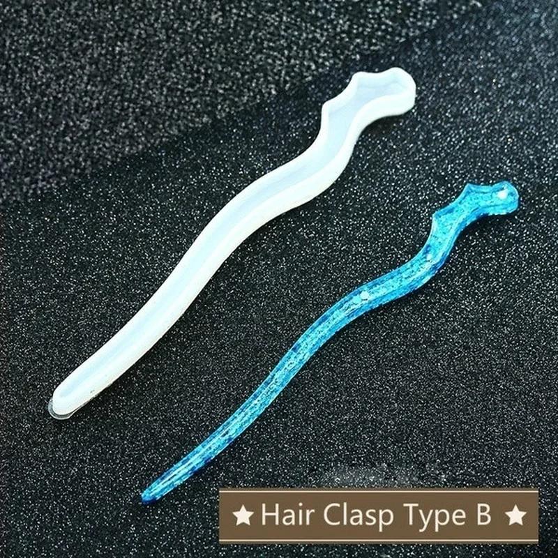 New Transparent Hairpin Silico - огляд і ціна Jewelry Making With Resin