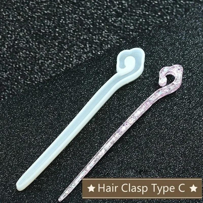 New Transparent Hairpin Silico - огляд і ціна Jewelry Making With Resin