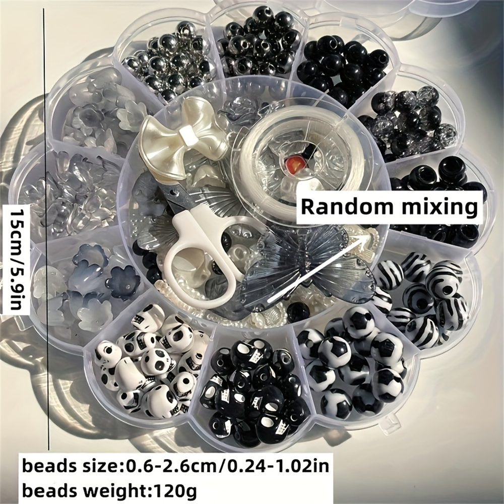 13 grid 120g random flower box - огляд і ціна Bead Organizer Tray