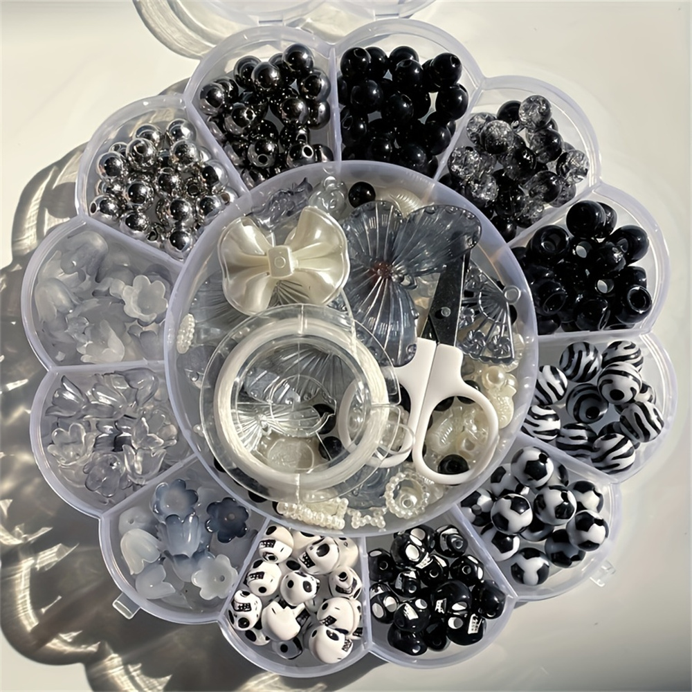 13 grid 120g random flower box - огляд і ціна Bead Organizer Tray
