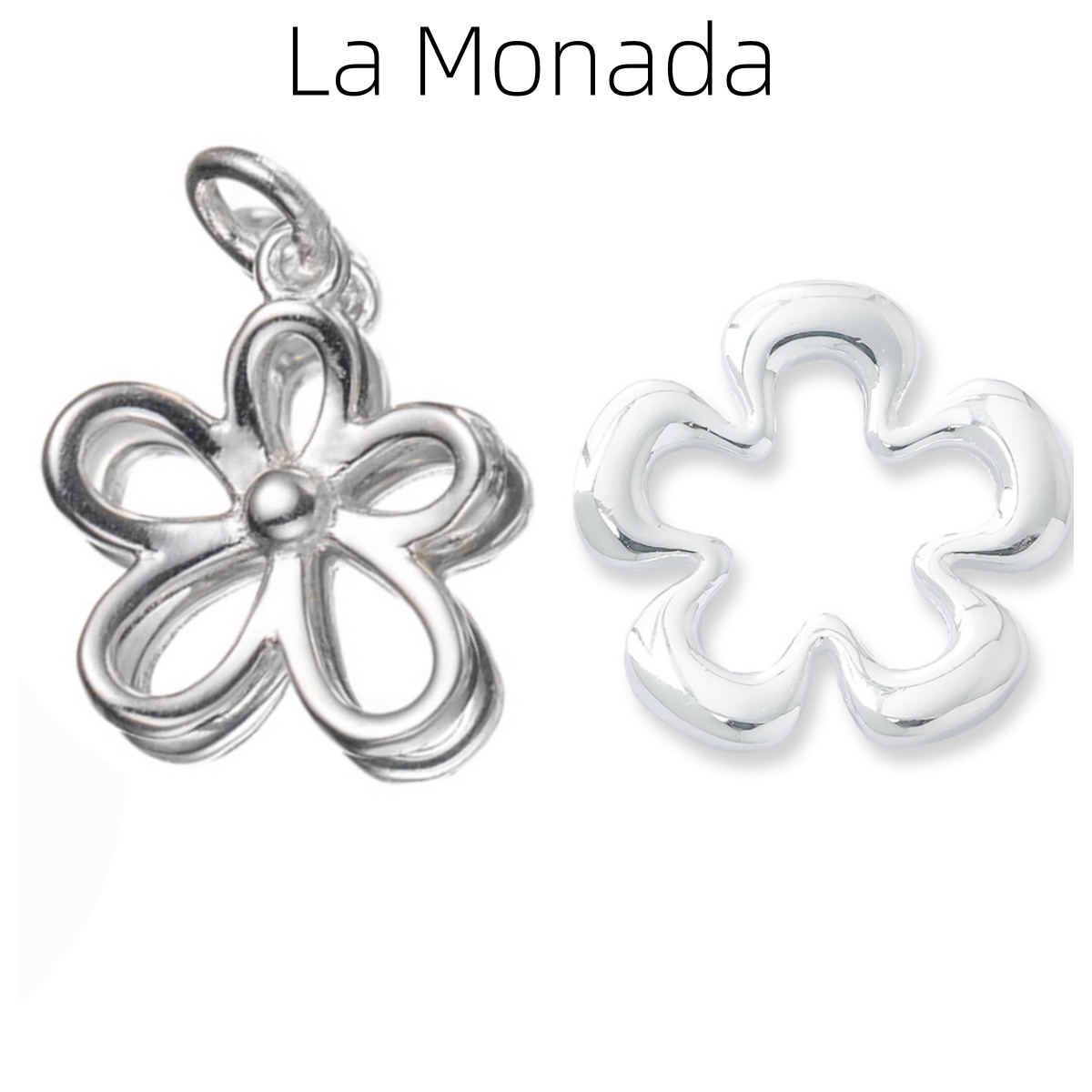925 Sterling Silver Hollow Flo - огляд і ціна Jewelry Making In La